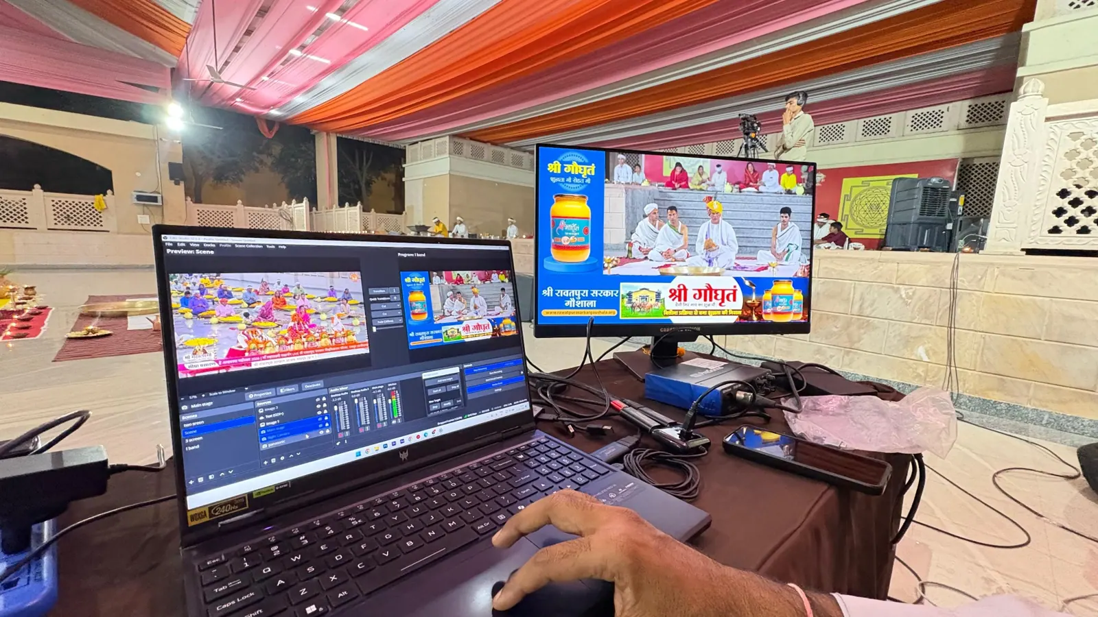 Live Streaming production photo